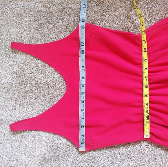 Only Hearts Pink Asymmetric Sleeveless Dress - Picture 11 of 13